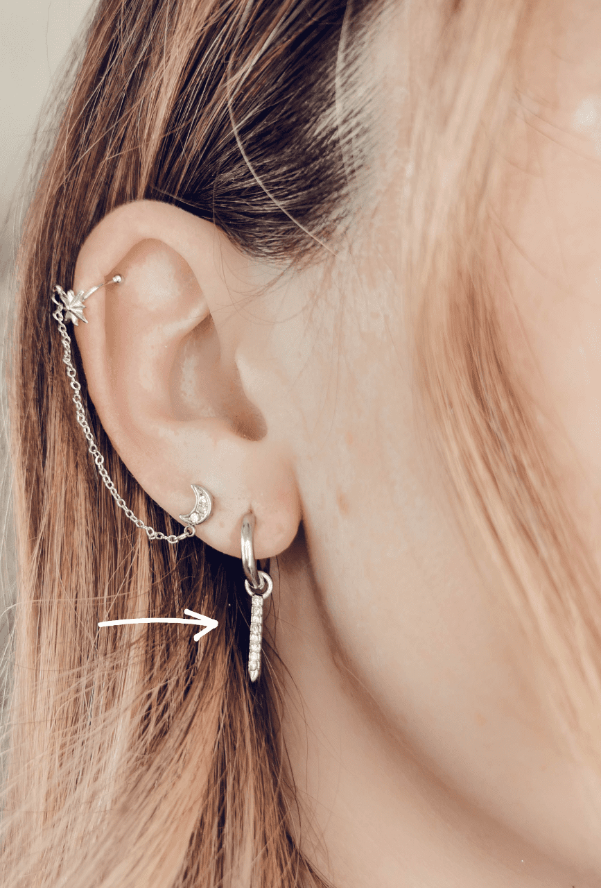 Boucles d'oreilles Iana Argent