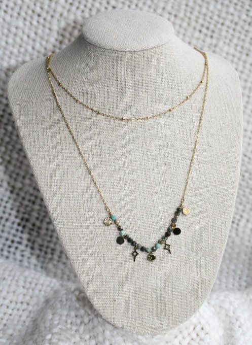 Collier Stella African Turquoise